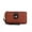Cognac-Black, variant on Olympe Women’s Vegan Leather Handbag Wristlet Wallet by Mia K - Black Cognac
