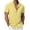 Yellow, variant on hoksml Men's Plaid Short Sleeve Camp Collar Button Down Shirts, Regular Fit Breathable Casual Tops for Beach Daily Vacation