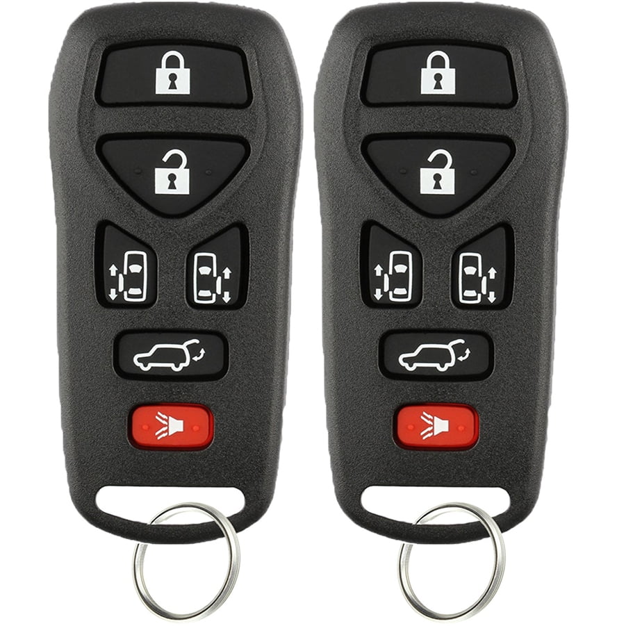 Key Fob Keyless Entry Remote Shell Case & Pad fits Nissan Quest 2004 2005 2006 2007 2008 2009 KBRASTU51 