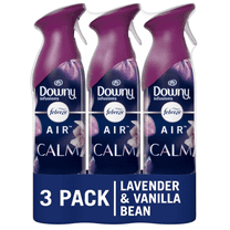 Febreze Air Mist Odor-Fighting Air Freshener Downy Calm, 8.8 oz. Aerosol Can, 3 pack