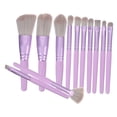 thumbnail image 5 of WRITWAA 1Set Stylish Travel Makeup Brush Set with Multiple Brushes for Face and Eyes, 5 of 8