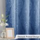 thumbnail image 4 of Cortinas JIUZHEN Damask Ombre con aislamiento térmico, color azul marino, 107 x 213 cm, 4 of 7