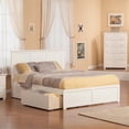 thumbnail image 2 of Pemberly Row Lit Plateforme Grand avec Rangement, Blanc, 2 of 4