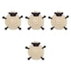 thumbnail image 1 of Posavasos con forma de cordero, posavasos de taza, tejidos a mano, ligeros y modernos, para café. Beige, 1 of 9