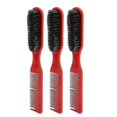 thumbnail image 1 of Pack Double Head Beard Brush for Men, Multifunctional Double Ended Hair Cutting Comb, 1 of 4
