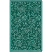 ESV Premium Gift Bible (Trutone, Teal, Floral Design) (Hardcover)