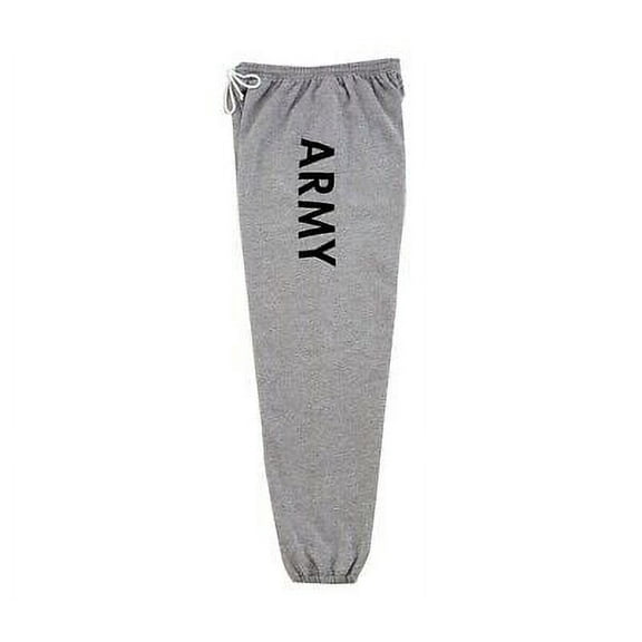 Army Sweatpants, Grey, Medium