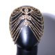 thumbnail image 1 of Cadena de cabeza de cristal TUNC sombrero plateado tiara fiesta, 1 of 4