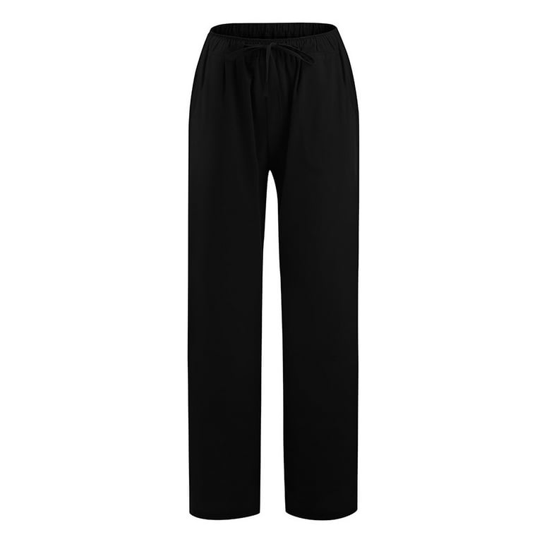 BLACK RIBBED FLARED TROUSERS – Rozlay