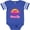 Football Blue and White, variant on Inktastic Summer Enjoy the Sunshine Siesta Key Florida in Pink Boys or Girls Baby Bodysuit