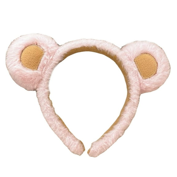 Brown Bear Ears Hair - for Parties Role Play and Dress-Up - Headband for Girls - Unique Accessory for Themed Events