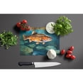 thumbnail image 2 of Brown Trout Glass Cutting Board Large 12 in x 15 in, 2 of 5