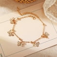 thumbnail image 3 of Butterfly Anklet Creative Handmade Alloy Ankle Bracelet Foot Chain for Women, 3 of 10