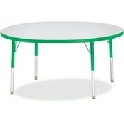 Angle View: Jonti-Craft Berries Elementary Height Color Edge Round Table