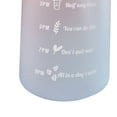thumbnail image 4 of Bouteille d'Eau de Sport, Bouteille à Paille Portable Étanche à Couleur Dégradée 2000 ml à Ouverture en un Clic avec Poignée pour la Randonnée pour la Course Violet, Bleu Clair, Vert Clair, Rose, 4 of 7