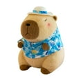 thumbnail image 5 of Almencla Soft Capybara Plush Toy Simulation Cute Plush Capybara Doll Car Decorative Capybara Plush Doll Hugging Gifts for Girls Adults Blue 30cm, 5 of 8