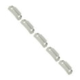 thumbnail image 4 of 50pcs Snap Comb  Clips Set, Stainless Steel DIY Hair Extension Accessory, 8 Teeth, 1.1in, Portable Design, Secure  Fixation for Home, Hair Salon, 4 of 8