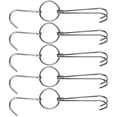 thumbnail image 6 of OUNONA 5pcs Meat Hooks Poultry Hooks Butcher Hooks Stainless Steel Double Design Hooks Roast Hook, 6 of 7