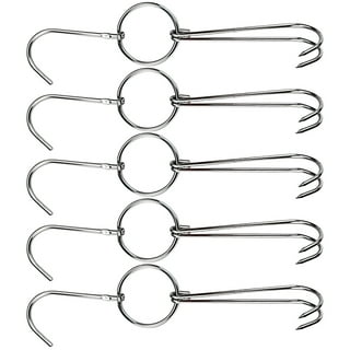 Double Meat Hooks Carcass Hanging Hook Meat Hook Sausages Hanging Meat Hooks