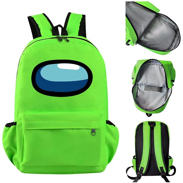 Mochila de viaje para mujeres (17 pulgadas), mochila para niños para niñas, niños, mochila de senderismo, adecuada para estudiantes, mochila ligera para computadora portátil (roja)-mochila verde Adepaton CZBG-XM113-3