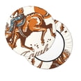 thumbnail image 7 of Cauagu Cowboy Riding Horse Print Round Stool Covers,Seat Cushion for Round Bar Stool Chair Seat Cover for Bar Round Chair Fits for 12/13/14in Bar Stool Cushion, 7 of 7