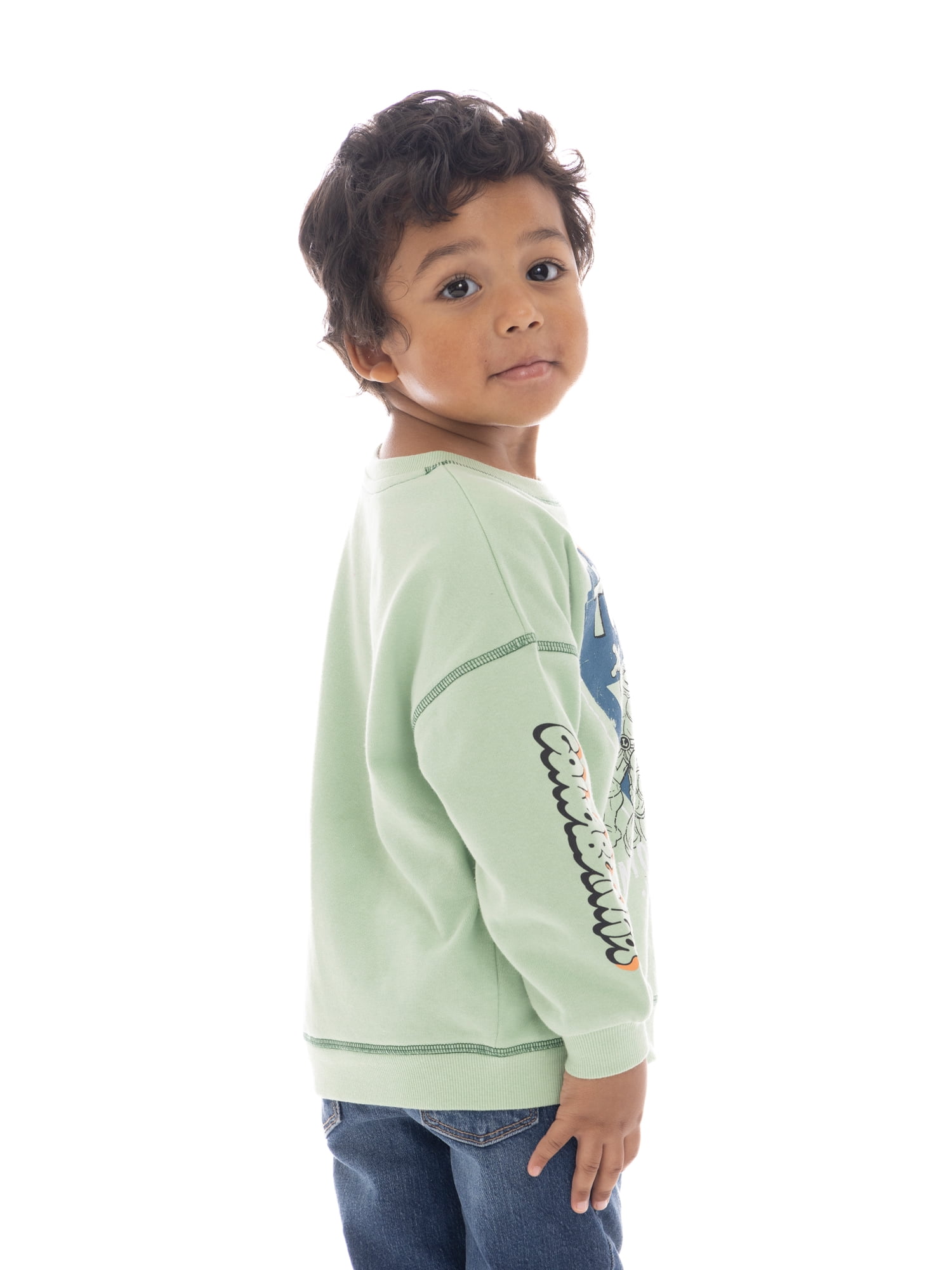 TMNT Toddler Boy Graphic Crewneck Sweatshirt, Sizes 12 Months- 5T