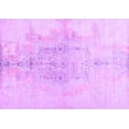 thumbnail image 1 of Ahgly Company Indoor Rectangle Abstract Purple Contemporary Area Rugs, 6' x 9', 1 of 4