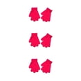 thumbnail image 4 of Guantes para Niños Minnieouse Color Sólido Rosa Roja Type1 NO1, 4 of 6