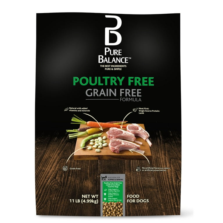 Pure balance grain hot sale free dog food