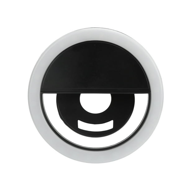 Mini anillo de luz para selfies, anillo de luz para selfies, anillo de luz con clip para teléfono, anillo de luz, rendimiento de alta gama