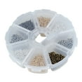 thumbnail image 4 of Screw Eye Pegs Jewelry Eyelet Screws Hooks Threaded Pins Small Eyes Rings, 4 of 5