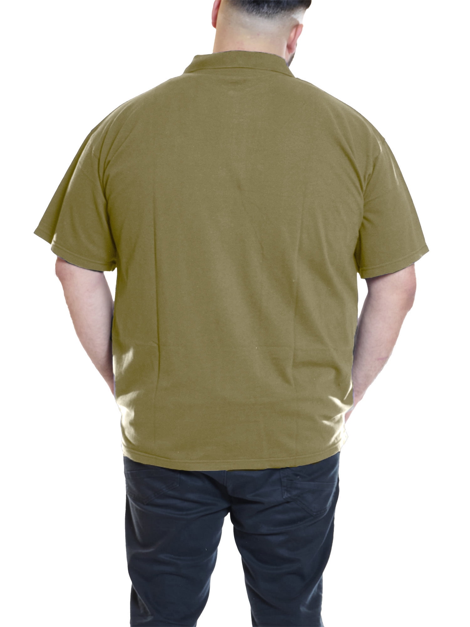 Wrangler Men's Big and Tall Polo Shirt ,Big sizes up to 6XL and Tall sizes up to 4XT