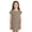 Khaki, variant on Grblisyd Girls Dresses Size 10-12 Solid Color Short Sleeve Casual Dresses Summer Kids Crew Neck Loose Midi Dress