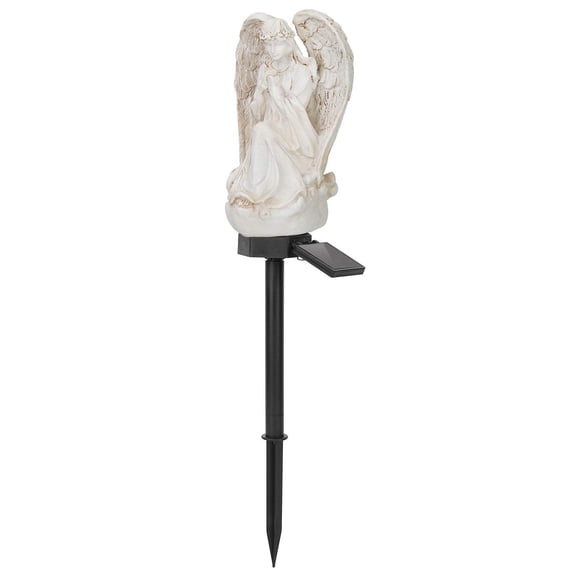 Praying Angel Solar LED Garden Lamp
