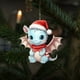 thumbnail image 5 of Adorno Navideño de Acrílico de 8 Cm para Árbol de Navidad, Decoración Navideña Duradera y Resistente a La Decoloración | Decoración Navideña para Árbol, Coche, Casa, Fiesta, Mochila, Pared, Puerta, R, 5 of 6