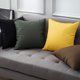 thumbnail image 3 of Paquete de 2 fundas de almohada decorativas para exteriores, funda de cojín cuadrada para jardín, funda de almohada para patio, tienda de campaña, sofá, 3 of 3