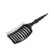 thumbnail image 4 of Peine del cepillo del pelo del masaje del cuero cabelludo negro antiestático Zulema Peine de masaje para el cabello, 4 of 7