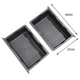 thumbnail image 4 of 4x Under Seat Storage Box Hidden Tray Interior Accessories Replacement Container, 4 of 6