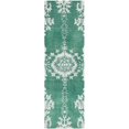 thumbnail image 1 of Safavieh Tabriz Herati Collection TH4B Hand-Knotted Traditional Multicolored Silk &amp; Wool Area Rug (6' x 9'), 1 of 7