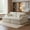 White, variant on Resenkos Indoor Oversized Sofa Bed - Double Chaise Lounge, Corduroy Deep Seat No Assembly, Black