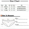 thumbnail image 3 of HUPOM Women'S Cotton Underwear Underwear For Women In Clothing Thong Leisure Tie Seamless Waistband Red M, 3 of 3