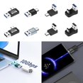 thumbnail image 2 of Adaptador universal USB C macho a USB 3.1 macho, convertidor de datos de 10 Gbps, cargador, accesorio convertidor de datos, 2 of 5