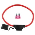 thumbnail image 2 of Portafusibles Calibre 10 en Línea AWG Fusible Cuchilla Impermeable para Automóvil (50A), 2 of 2