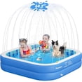 thumbnail image 1 of Piscina inflable Pawtners Piscina de aerosol inflable para niños y mascotas, 1 of 6
