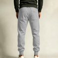 thumbnail image 5 of LWavelet Mens Sweatpants with Pockets Drawstring Elastic Waist Solid Color Jogger Pants Slim Fit Casual Long Pants Trousers, 5 of 6