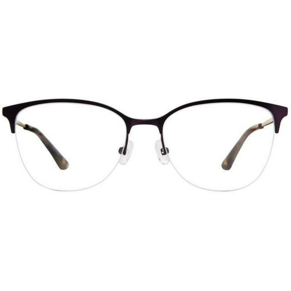 Liz Claiborne L 677 01JZ 00 Women's Matte Violet Frame Eyeglasses