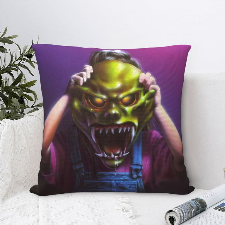 Goosebumps Throw Pillow Cover Decoration Pillow Case Cushion Home Decor for Home Sofa Couch 20 x20