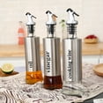 thumbnail image 4 of Reheyre Stainless Steel Seasoning Storage Bottle - Kitchen Salt Olive Oil Vinegar Sauce Container, 4 of 8