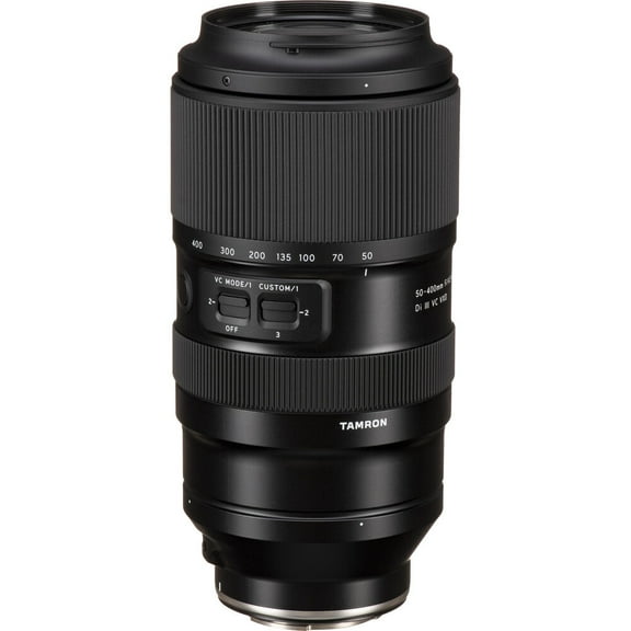 Tamron 50-400mm F/4.5-6.3 Di III VC VXD Lens for Sony E