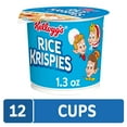 thumbnail image 4 of Kellogg's Rice Krispies Breakfast Cereal Cups, Kids Snacks, Family Breakfast, Original (12 Cups), 4 of 7